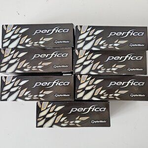 NIB TaylorMade Women's Perfica Golf Balls, 7 Sleeves, 21 Balls in Total